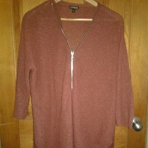 OVERSIZED EXPRESS MUAVE SWEATER